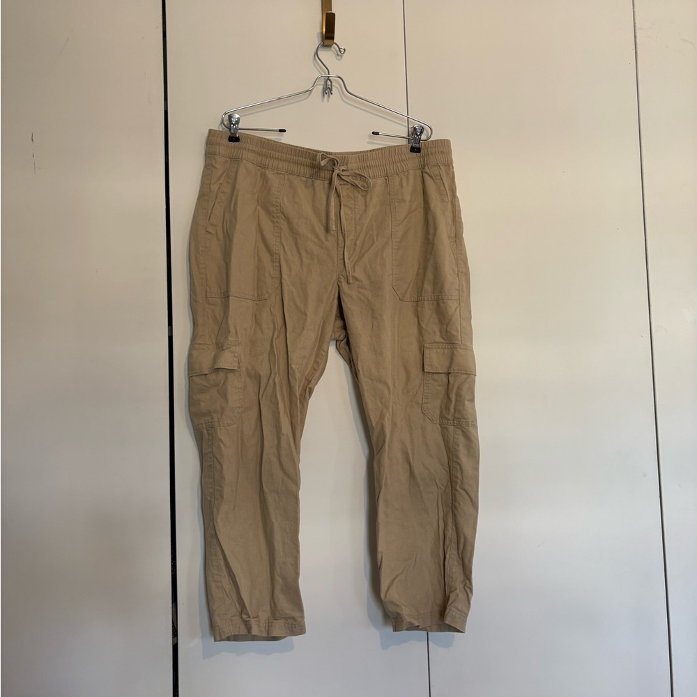 J. Crew Tan Cargo Pants Relaxed Fit